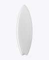 Surfboard Fishboard Mockup - Front View