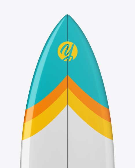 Download Surfboard Fishboard Mockup - Front View in Packaging ...