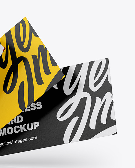 Download Paper Box Business Cards Psd Mockup Yellowimages