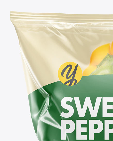 Download Plastic Bag With Yellow Sweet Peppers Mockup In Bag Sack Mockups On Yellow Images Object Mockups