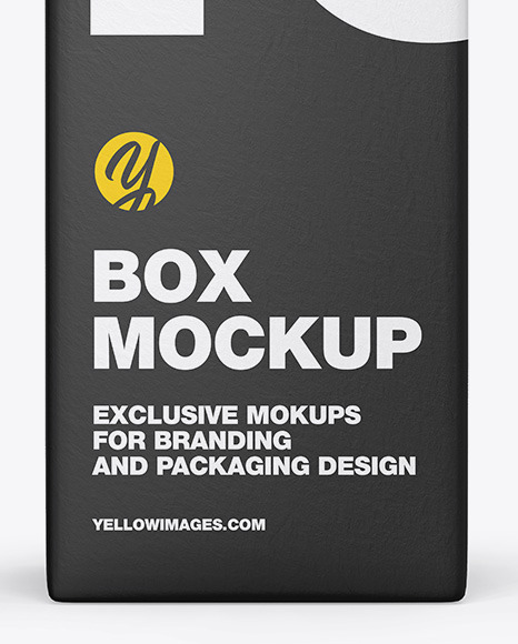 Download Matte Paper Box Mockup In Box Mockups On Yellow Images Object Mockups Yellowimages Mockups