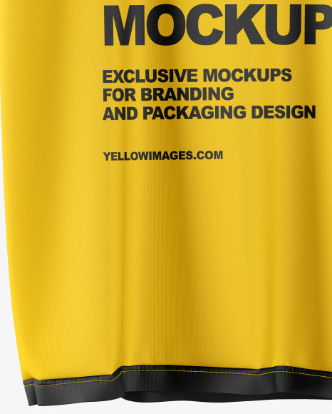 Men S Polo Mockup In Apparel Mockups On Yellow Images Object Mockups