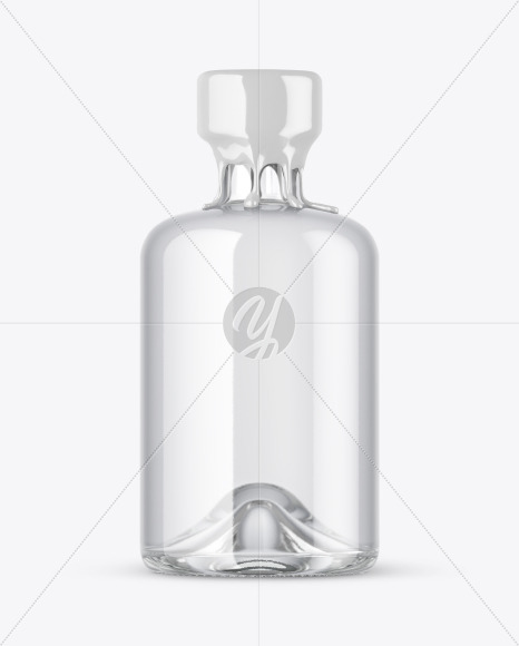 Download Clear Glass Bottle With Wax Mockup In Bottle Mockups On Yellow Images Object Mockups Yellowimages Mockups