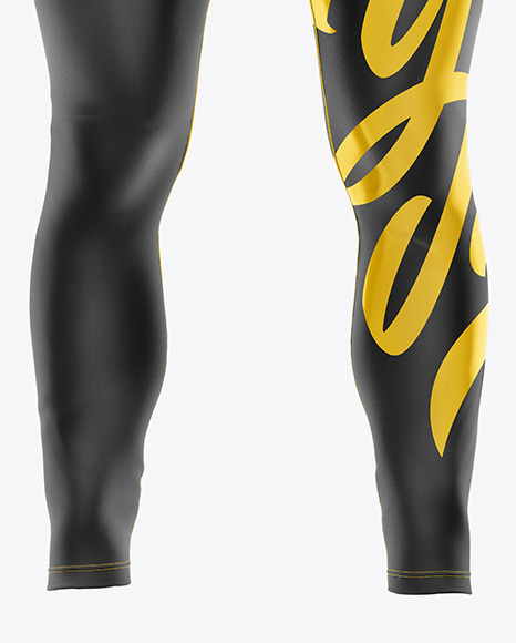 Download Men S Pants Mockup Front View In Apparel Mockups On Yellow Images Object Mockups