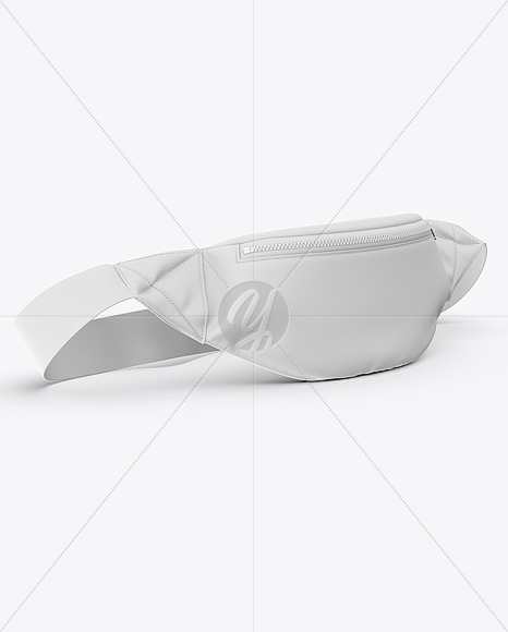 Bum Bag Mockup Front Half Side View Fanny Pack In Apparel Mockups On Yellow Images Object Mockups