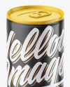 Glossy Drink Can Mockup