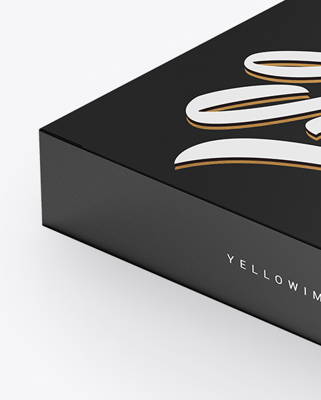 Paper Box Mockup   Half Side View PSD #3