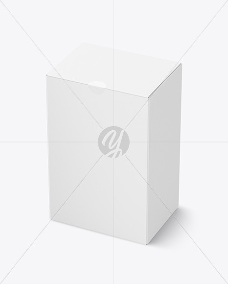 Download Cake Paper Box Mockup In Box Mockups On Yellow Images Object Mockups PSD Mockup Templates