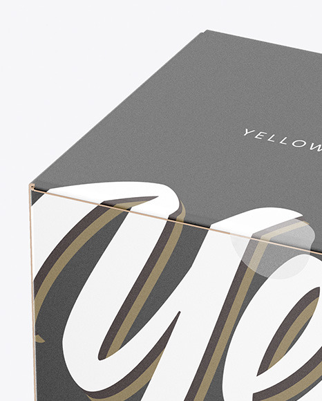 Paper Box Mockup