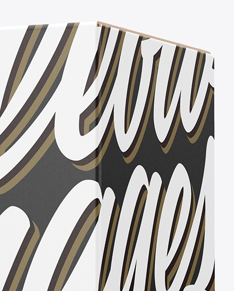 Paper Box Mockup PSD #2