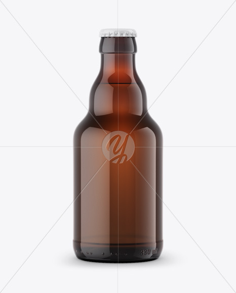 Download Amber Beer Bottle Mockup in Bottle Mockups on Yellow Images Object Mockups