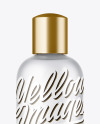 Frosted Bottle Mockup
