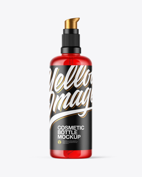 Cosmetic Bottle Mockup PSD #2