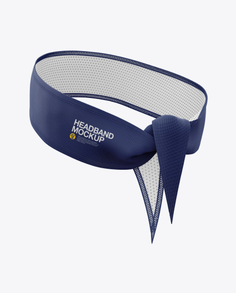 Headband Mockup in Apparel Mockups on Yellow Images Object ...