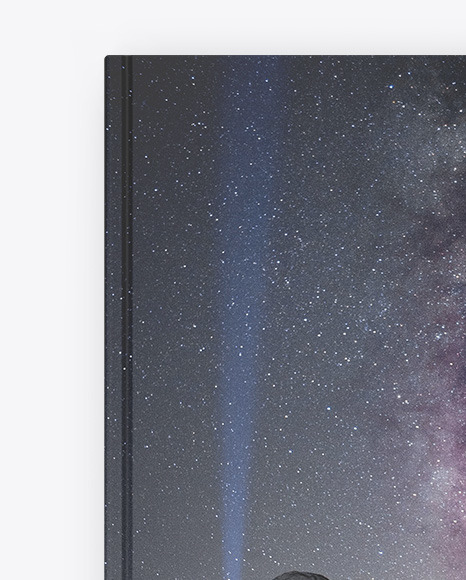 Book w  Matte Cover Mockup   Top View PSD #2