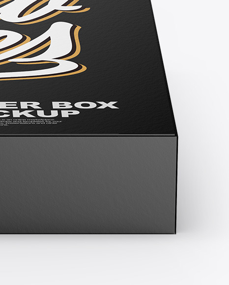 Download Paper Box Mockup In Box Mockups On Yellow Images Object Mockups