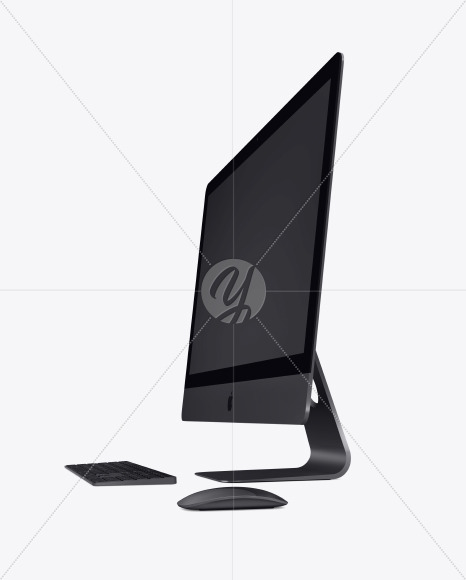 Imac Pro Mockup Set By Snap Wrap On Yellow Images