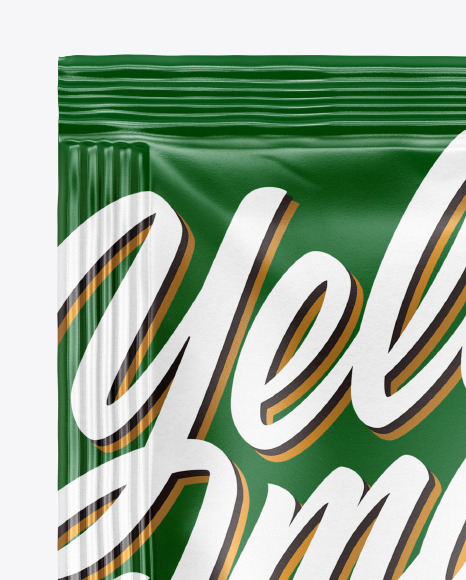 Paper Sachet Mockup PSD #2