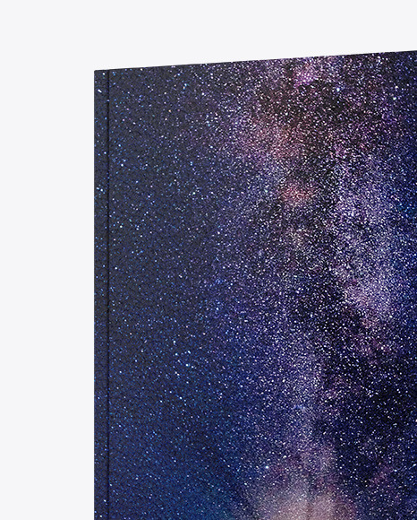 Book w  Leather Cover Mockup   Half Side View PSD #2