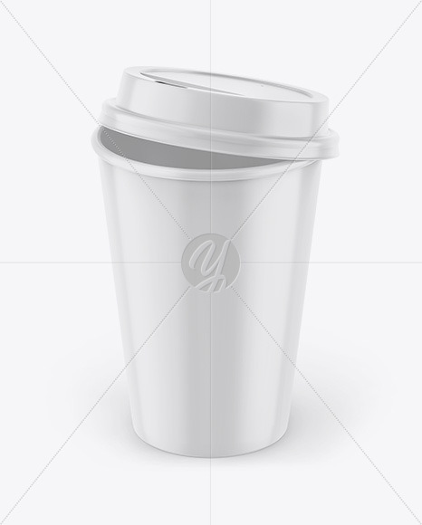 Glossy Coffee Cup Mockup PSD #1