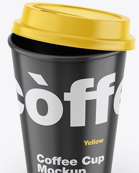 Glossy Coffee Cup Mockup PSD #7