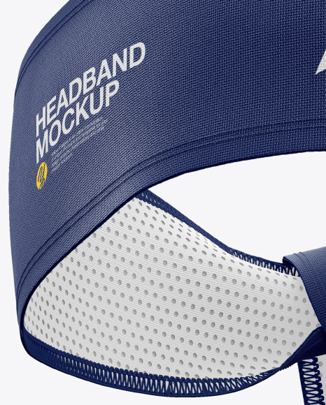 Headband Mockup in Apparel Mockups on Yellow Images Object ...