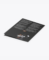 Brochure Mockup - Back Side View