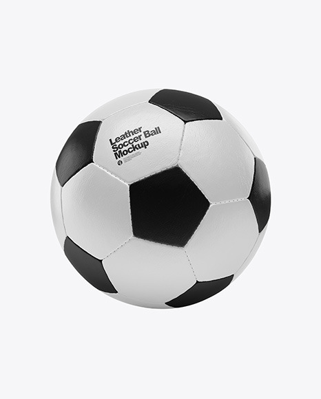 Soccer Ball Mockup In Object Mockups On Yellow Images Object Mockups