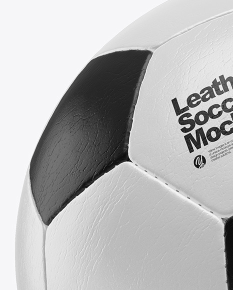 Soccer Ball Mockup In Object Mockups On Yellow Images Object Mockups