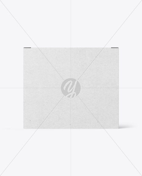 Kraft Paper Box Mockup PSD #3
