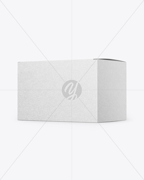 Kraft Paper Box Mockup PSD #1