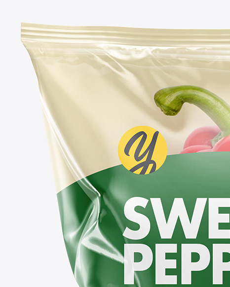 Download Plastic Bag With Colored Sweet Peppers Mockup In Bag Sack Mockups On Yellow Images Object Mockups PSD Mockup Templates