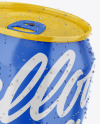 Two Glossy Cans Mockup