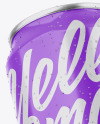 Two Metallic Cans W/ Glossy Finish Mockup