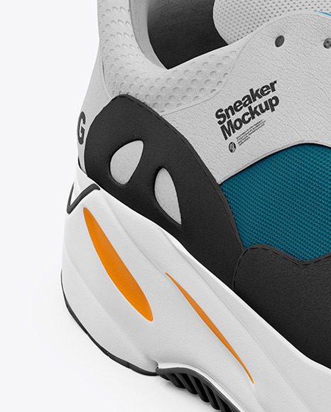 Download Sneaker Mockup In Apparel Mockups On Yellow Images Object Mockups