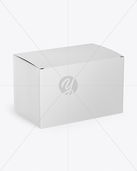 Download Glossy Paper Box Mockup In Box Mockups On Yellow Images Object Mockups