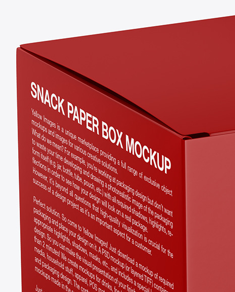 Download Matte Paper Box Mockup In Box Mockups On Yellow Images Object Mockups PSD Mockup Templates