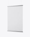 Metallic Frame Banner Mockup