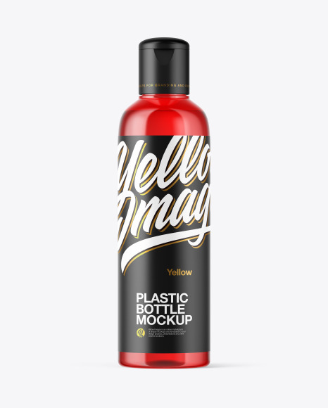 Color Liquid Plastic Bottle Mockup - Free Download Images High Quality PNG,  JPG