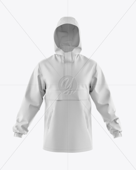 Download Windbreaker Mockup Front View In Apparel Mockups On Yellow Images Object Mockups