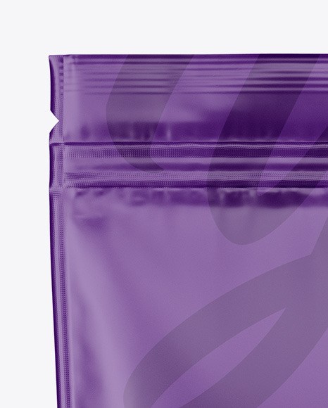 Matte Stand Up Pouch Mockup PSD #2