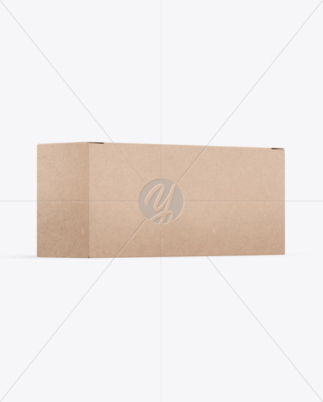 Download Kraft Box Mockup In Box Mockups On Yellow Images Object Mockups