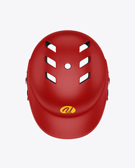 Download Matte Baseball Helmet Mockup In Apparel Mockups On Yellow Images Object Mockups