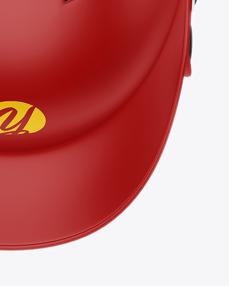 Download Matte Baseball Helmet Mockup In Apparel Mockups On Yellow Images Object Mockups