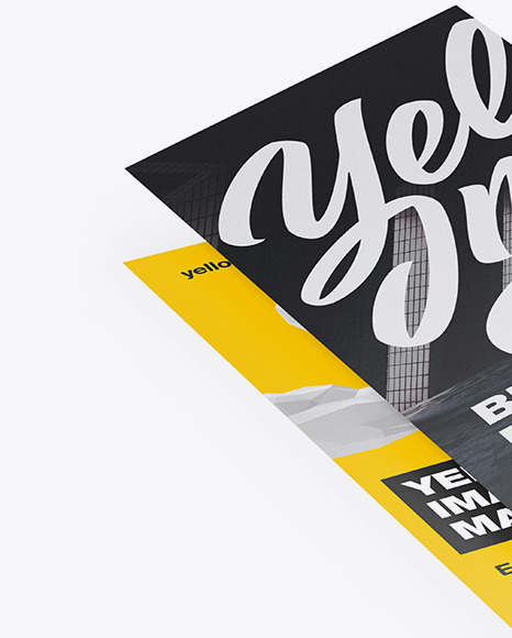 Brochure Mockup PSD #2