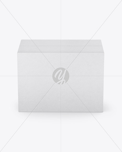 Kraft Box Mockup PSD #3