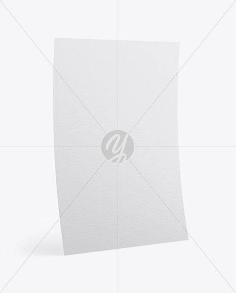 New Free Mockups – A4 Textured Paper Mockup – Download Now
