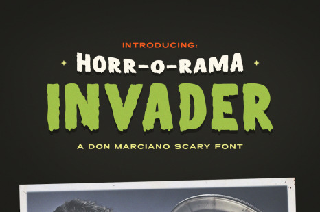 Invader Scary Font