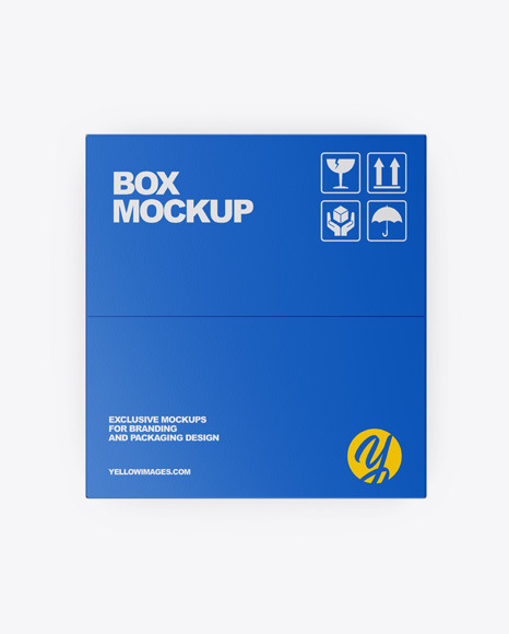 Download Box Top View Mockup Free Yellowimages