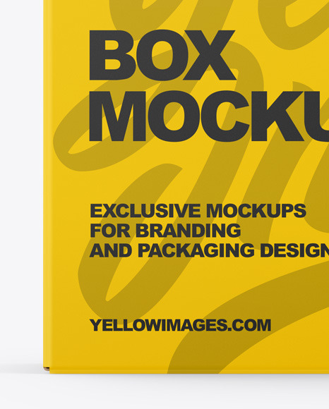 Download Box Mockup Tutorial Yellowimages